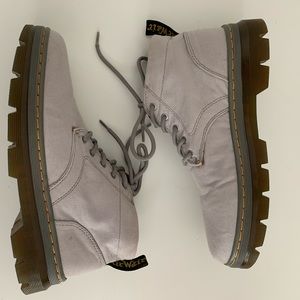 Dr. Marten canvas boots